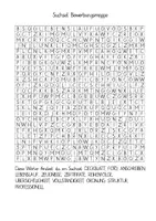 Vorschau - Arbeitsblätter - Rätsel_Suchsel_Rund um die Bewerbungsmappe - Deckblatt