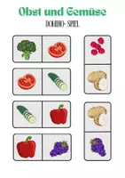 Vorschau - Spiele - Obst und Gemüse: Domino und Memory / Klasse 1 - 4 - Seite 3