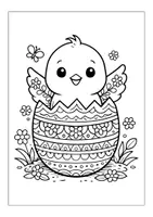 Vorschau - Mal- und Bastelvorlagen - Mandalas Frühling & Ostern - 22 Ausmalbilder | Grundschule - Seite 3