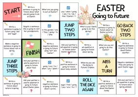 Vorschau - Arbeitsblätter - GOING TO FUTURE 🎲 Oster Würfelspiel (Easter) - Seite 2