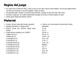 Vista previa - Juegos / Gamificación - EUROS EN JUEGO - página 1