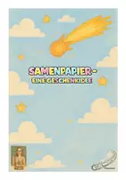 Vorschau - Mal- und Bastelvorlagen - Samenpapier - eine Geschenkidee (Muttertag / Vatertag) - Deckblatt