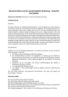 Vorschau - Klassenarbeiten - Klausur + EWH Dialekte Kölsch - materialgestütztes Schreiben - Deckblatt