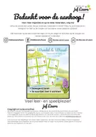 Voorbeeld - Lente - Wandel &Wissel - Tafel van 1 t/m 10 - Pagina 1