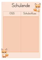 Vorschau - Anderer Materialtyp - Fuchsklasse Übersicht Schulschluss OGS - Seite 3