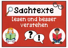 Vorschau - Stundenentwürfe - Materialpaket Sachtexte lesen und verstehen - Seite 1