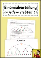 Vorschau - Arbeitsblätter - In jedem siebten Ei – Einführung in die Binomialverteilung - Deckblatt