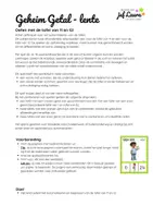 Voorbeeld - Lente - Geheim Getal - Cijferspel - Tafel van 11 en 12 - Pagina 2