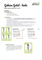 Voorbeeld - Lente - Geheim Getal - Cijferspel - Tafel van 11 en 12 - Pagina 3