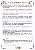 Vorschau - Arbeitsblätter - Social Media -friendship and social media - create a social media post - digital media communication group work - worksheets with solutions (grades 8 9 10) - Seite 2