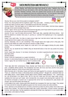 Vorschau - Arbeitsblätter - Social Media -well-known social media platforms - date protection and privacy - using social media - worksheets with solutions (grades 8 9 10) - Seite 3