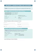 Vorschau - Arbeitsblätter - Binomische Formeln und Gleichungen - Gemischte Aufgaben mit Lösungen - Deckblatt