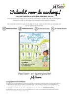 Voorbeeld - Lente - Bundel - Geheim Getal - Cijferspel - Tafel van 1 t/m 12 - Pagina 1