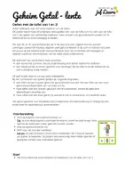 Voorbeeld - Lente - Bundel - Geheim Getal - Cijferspel - Tafel van 1 t/m 12 - Pagina 3
