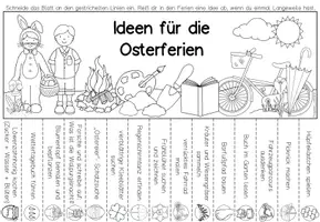 Vorschau - Mal- und Bastelvorlagen - Frühlings- und Osterferien To Go: Abreißzettel gegen Langeweile - Seite 2