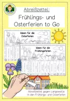 Vorschau - Mal- und Bastelvorlagen - Frühlings- und Osterferien To Go: Abreißzettel gegen Langeweile - Deckblatt