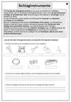 Vorschau - Arbeitsblätter - Schlaginstrumente Arbeitsblatt differenziert - Seite 3
