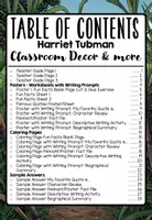 Vorschau - Unterrichtsreihen - Englisch Differenziert ab Klasse 5 – Steckbrief, Writing Prompts & Poster zu Harriet Tubman | Perfekt auch für Vertretungsstunden - Seite 3