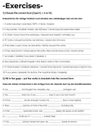 Vorschau - Arbeitsblätter - If-Clauses / Konditionalsätze (Übungen / Lösungen) - Seite 2