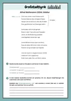 Vorschau - Arbeitsblätter - Großstadtlyrik: Gedicht "Städter" (Kl. 8-10) - Seite 3