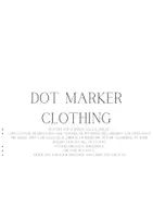 Náhled - CLOTHING - Dot Marker Activity Pages - boční 1