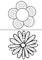 Náhled - FLOWERS - Dot Marker Activity Pages - boční 2