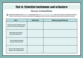 Vorschau - Arbeitsblätter - Großstadtlyrik: Rap "Großstadtfieber" von Disarstar (Kl. 8-10) - Seite 2