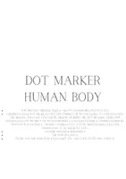 Náhled - HUMAN BODY - Dot Marker Activity Pages - boční 1