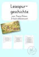 Vorschau - Arbeitsblätter - Materialpaket zu Ostern - Gebärdensprache - Seite 3