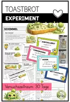 Vorschau - Arbeitsblätter - Toastbrot-Experiment – Schimmel & Hygiene sichtbar machen - Tagebuch - Deckblatt