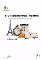 Vorschau - Arbeitsblätter - Französisch-Test: Imparfait – Bildung, Anwendung und Unterscheidung zum Passé Composé - Deckblatt