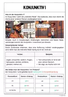 Vorschau - Arbeitsblätter - Konjunktiv I und II (Aufgabenpaket) - Seite 1