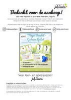 Voorbeeld - Lente - Mega bundel - Geheim Getal - Tafel van 1 t/m 12 - Pagina 1