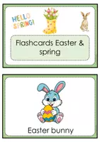 Vorschau - Poster - Flashcards Easter and spring (Englisch Grundschule) mit digitalen Übungen - Seite 1