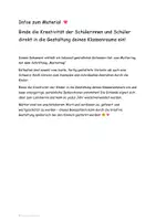 Vorschau - Mal- und Bastelvorlagen - Girlande für den Muttertag - bunt/schwarz-weiß SET 1 - Seite 2