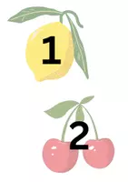 Vorschau - Poster - Zahlen 1-10 Einerschritte & 10-100 Hunderterschritte - Seite 1