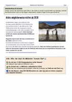 Vorschau - Arbeitsblätter - Polargebiete: Gefahren menschlichen Einfluss - AB + Lösung + Verlauf + Differenzierung - Seite 1