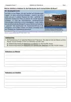 Vorschau - Arbeitsblätter - Polargebiete: Gefahren menschlichen Einfluss - AB + Lösung + Verlauf + Differenzierung - Deckblatt