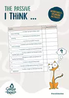 Vorschau - Spiele - The Passive: Worksheet + Speaking Activity - Deckblatt