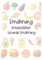 Vorschau - Arbeitsblätter - Materialpaket: Gesunde Ernährung - Seite 1