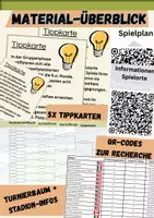 Vorschau - Aufgabenkarten - Fußball-Weltmeisterschaft 2026 / WM Fermi-Aufgabe / Mathe Sek I - Seite 1