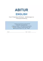 Vorschau - Arbeitsblätter - Englisch Abitur Komplette Arbeitsmappe Analysis, Writing, Mediation, Sociocultural Topics + Model Answers - Seite 1