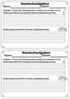 Vorschau - Arbeitsblätter - Mein Osterheft Deutsch & Mathe Klasse 2 - Seite 1