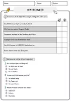 Vorschau - Arbeitsblätter - Wattenmeer Tiere Lesetext mit Richtig Falsch Multiple Choice und Offenen Fragen - Seite 2