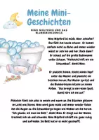 Vorschau - Fördermaterial/Inklusion - Mini Geschichten 10 Stück zur Sprachförderung und Ruhephase - Seite 1