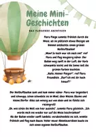 Vorschau - Fördermaterial/Inklusion - Mini Geschichten 10 Stück zur Sprachförderung und Ruhephase - Seite 3