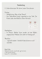 Vorschau - Unterrichtsreihen - Unsere Sinne - Unterrichtsreihe (Kl. 1&2) - Seite 3