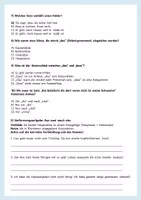 Vorschau - Arbeitsblätter - Zeichensetzung bei Nebensätzen + Lösung - Seite 3
