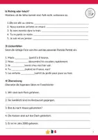 Vorschau - Arbeitsblätter - Arbeitsblatt passe compose mit etre - Seite 2