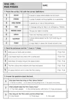 Vorschau - Arbeitsblätter - READING COMPREHENSION: SPACE KIDS: MARS MISSION (A2) - Deckblatt